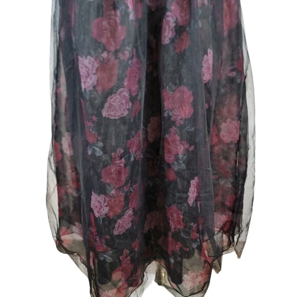 Lulus Dress  Womans XL Black Striking Scene Ethereal Whimsygoth Fairy Witchy - Picture 6 of 8